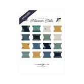 Printable Planner Tabs: Firefly Night - Archer and Olive